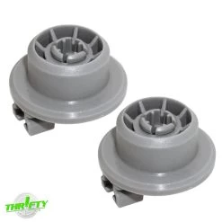 10004364 (2 Pack) Dishwasher Lower Dishrack Wheel For Bosch / Thermador