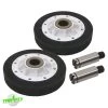 37001042 56461 Dryer Drum Roller & Shaft Kit For Amana / Speedy Queen