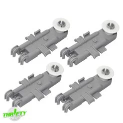 8268743 (4 Pack) Dishwasher Upper Dish Rack Roller For Whirlpool / KitchenAid
