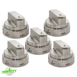 AEZ73453509 (5PK) Range Burner Knob For LG