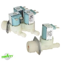DC62-00142G DC62-30314K Washer Cold & Hot Water Valve Set For Samsung / Maytag