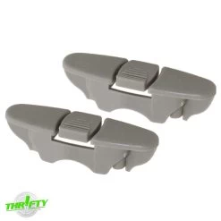 W10082861 (2 Pack) Dishwasher Rail Stop End Cap For Whirlpool / Amana / Maytag