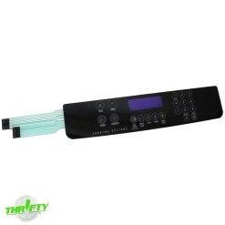 W10207928 Range Membrane Switch For Kenmore