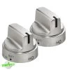 WB03X24818 (2 Pack) Range Burner Knob For GE -Home Appliance Parts APNWB03X24818 2PK 52308.1686335291