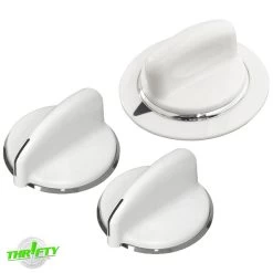 WE01X20374 WE01X20378 Washer & Dryer Knob Set For GE