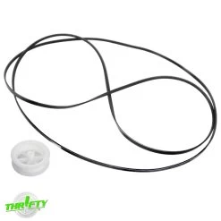 WE12X20395 WE03X29897 Dryer Pulley & Belt Replacement Kit For GE / Hotpoint