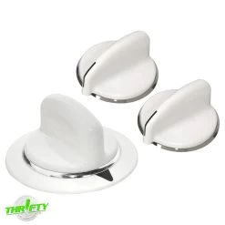 WE1M654 WE01X20378 Dryer Control Knob Set For GE