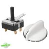 WE4M519 WE01X20378 Dryer Start Switch & Knob Kit For GE / Hotpoint -Home Appliance Parts APNWE4M519 0378 KIT 06412.1693914818