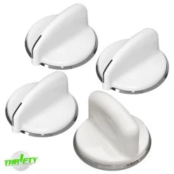 WH01X10310 WE01X20378 Washer & Dryer Timer & Control Knob Set For GE