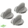 WH01X10462 (3 Pack) Washer & Dryer Knob For GE -Home Appliance Parts APNWH01X10462 3PK 80111.1707744458