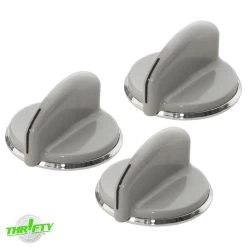 WH01X10462 (3 Pack) Washer & Dryer Knob For GE