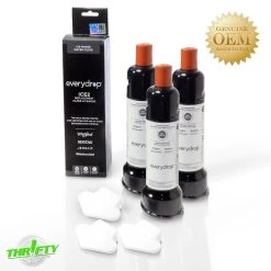 F2WC9I1 ICE2 EveryDrop (3 Pack) Whirlpool / Maytag Refrigerator Ice Maker Water Filter