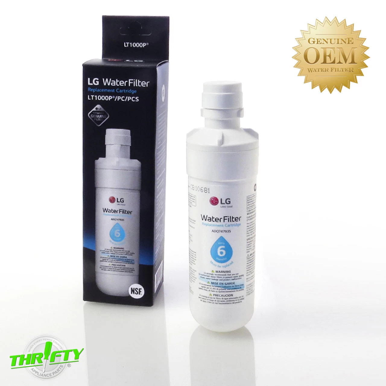 LT1000P AGF80300704 LG Refrigerator Water Filter 3 LT1000P AGF80300704 LG Refrigerator Water Filter